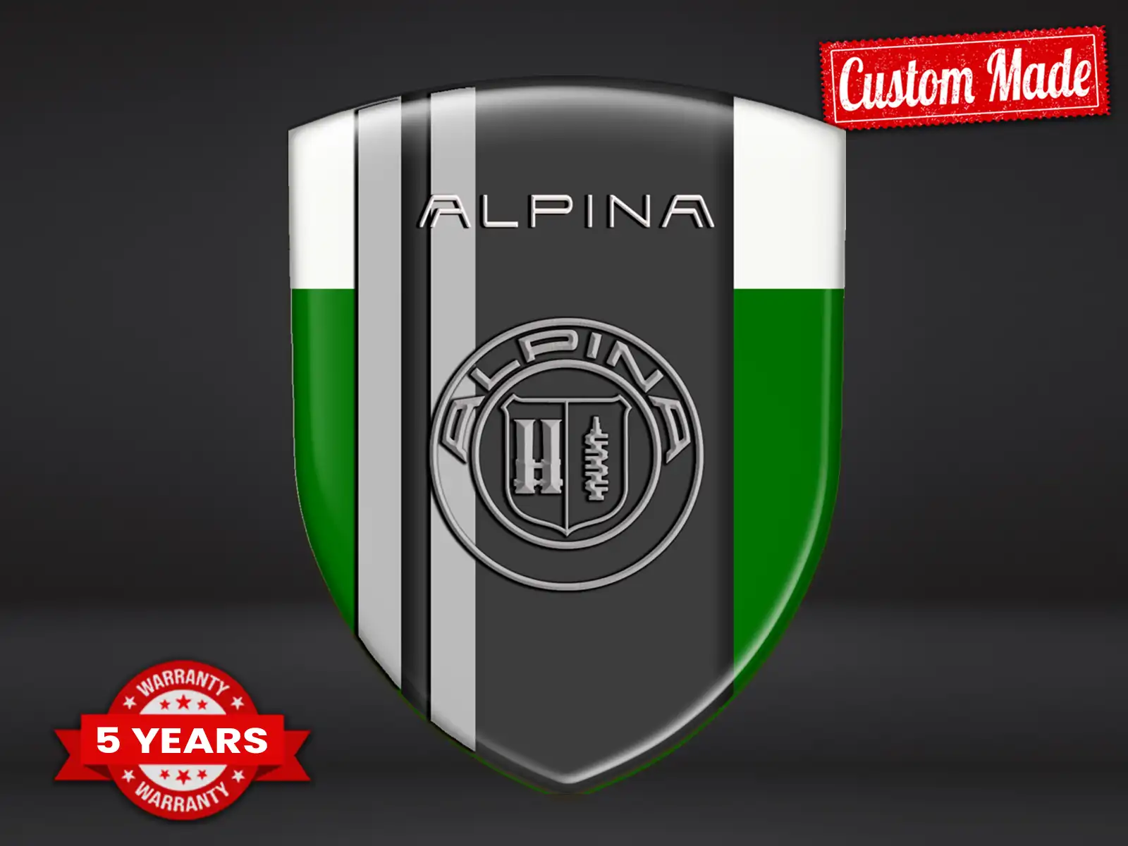 Alpina Heckscheibenaufkleber Trucks Tuning Robust Racing